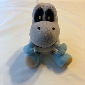 Vintage Super Mario Bros U Dry Bones plush 8” 2012 Nintendo